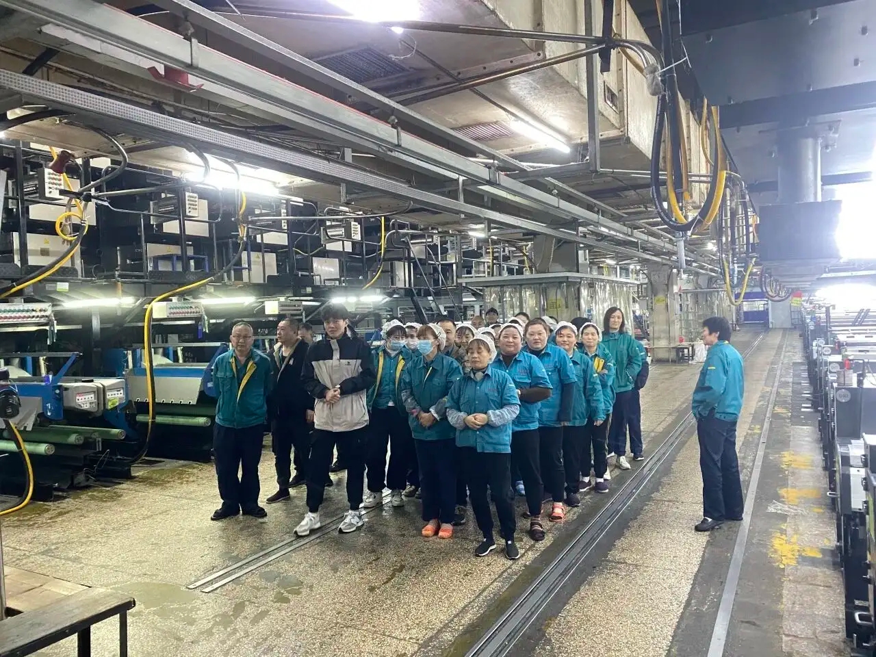 창수폴리에스터, 비상대피훈련 실시